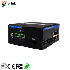 Durable Ethernet To Fiber Optic Media Converter 2 100 Base -FX Ports 6 10 / 100 Base -T(X) Ports