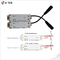 3G HD SD-SDI Fiber Optic Extender SMB Connector Simplex LC 20KM