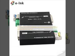 Μίνι 4K DVI Οπτικών Ινών Extender Ασυμπίεστο Σήμα 80km Εμβέλεια RS232 Έλεγχος