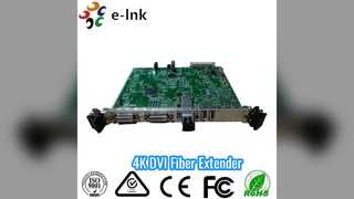 4K DVI σε Fiber Extender 10G SFP+ Rack Mount