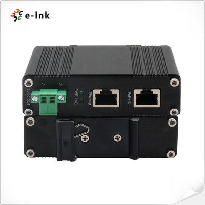 Din Rail Ethernet PoE Splitter Industrial Gigabit 802.3at 30W PoE Splitter 5V
