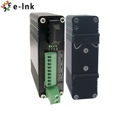 Industrial Serial RS232 RS485 RS422 Fiber SC Media Converter Modem Single Mode 20KM