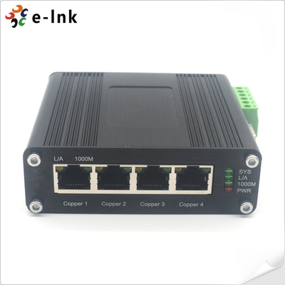 Industrial Ethernet Switch with 4×10/100/1000Base-T+1×100/1000Base-X SFP Ports