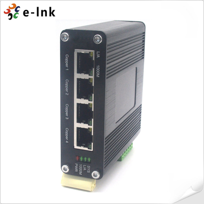 Industrial Ethernet Switch with 4×10/100/1000Base-T+1×100/1000Base-X SFP Ports