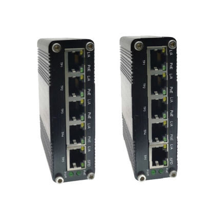 FCC Aluminum 20Gbps PoE Ethernet Switch 802.3at 10/100/1000T 14.88Mpps