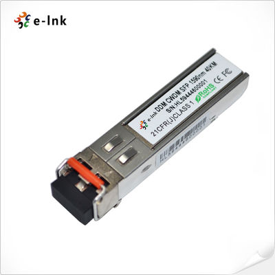 HD-SDI CWDM 1270~1610nm 40km Ψηφιακό Βίντεο SFP Οπτικός Πιστολήπτης (MSA)